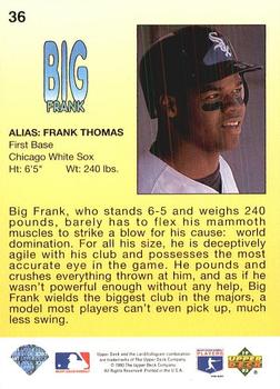 Big Frank  baseball card collectible - Main Image 2