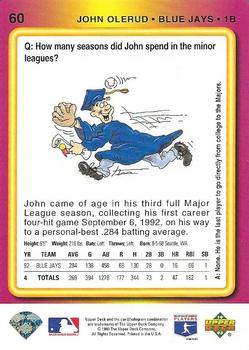 John Olerud  baseball card collectible - Main Image 2