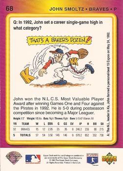 John Smoltz  baseball card collectible - Main Image 2