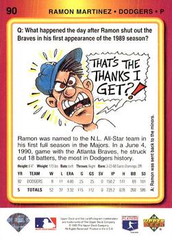 Ramon Martinez  baseball card collectible - Main Image 2