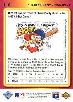Charles Nagy  baseball card collectible - Main Image 2