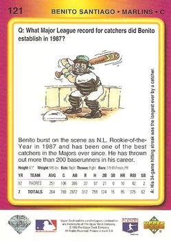 Benito Santiago  baseball card collectible - Main Image 2