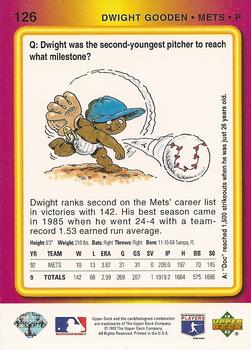 Dwight Gooden  baseball card collectible - Main Image 2