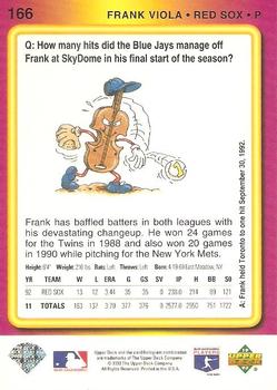 Frank Viola  baseball card collectible - Main Image 2