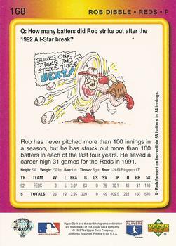 Rob Dibble  baseball card collectible - Main Image 2