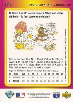 Kevin Mitchell  baseball card collectible - Main Image 2