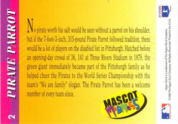 Pirate Parrot  baseball card collectible - Main Image 2