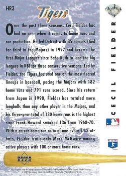 Cecil Fielder  baseball card collectible - Main Image 2