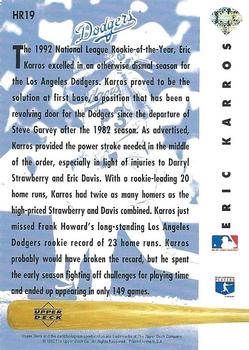 Eric Karros  baseball card collectible - Main Image 2