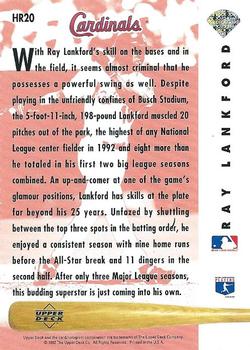 Ray Lankford  baseball card collectible - Main Image 2