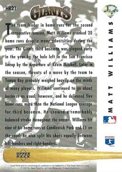 Matt Williams  baseball card collectible - Main Image 2