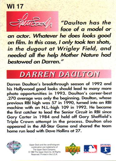 Darren Daulton  baseball card collectible - Main Image 2