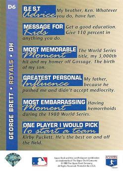 George Brett  baseball card collectible - Main Image 2