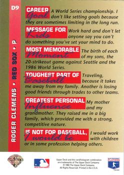 Roger Clemens  baseball card collectible - Main Image 2