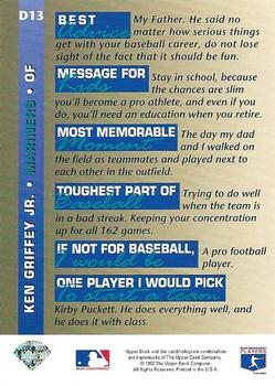 Ken Griffey Jr.  baseball card collectible - Main Image 2