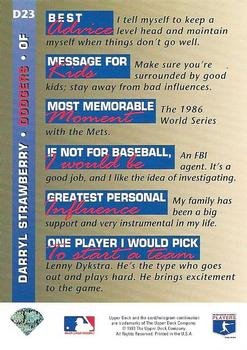 Darryl Strawberry  baseball card collectible - Main Image 2