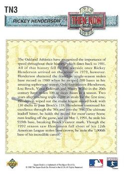 Rickey Henderson  baseball card collectible - Main Image 2