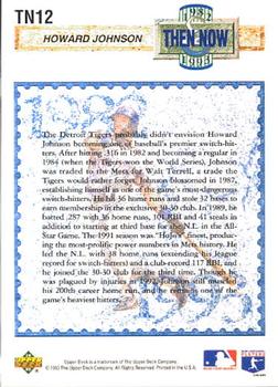 Howard Johnson  baseball card collectible - Main Image 2
