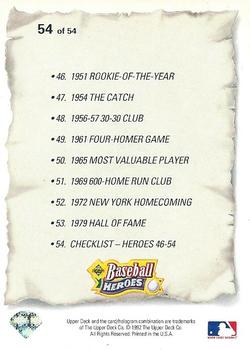 Willie Mays  baseball card collectible - Main Image 2