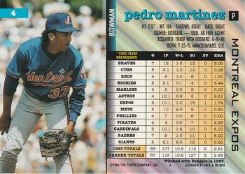 Pedro Martinez  baseball card collectible - Main Image 2
