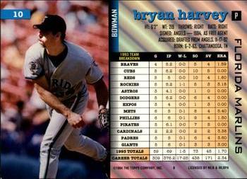 Bryan Harvey  baseball card collectible - Main Image 2