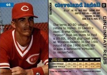 Cleveland Ladell  baseball card collectible - Main Image 2