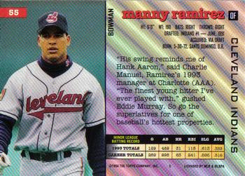 Manny Ramirez  baseball card collectible - Main Image 2