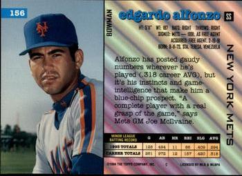 Edgardo Alfonzo  baseball card collectible - Main Image 2