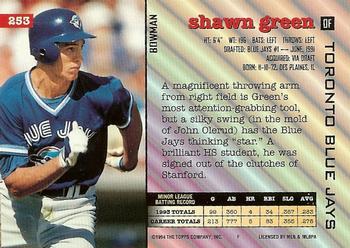Shawn Green  baseball card collectible - Main Image 2