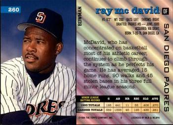 Ray McDavid  baseball card collectible - Main Image 2