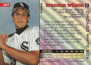 Brandon Wilson  baseball card collectible - Main Image 2