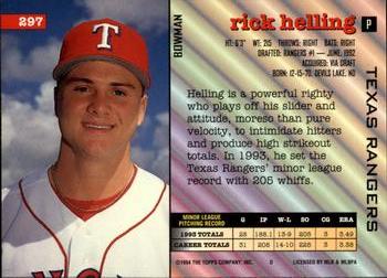 Rick Helling  baseball card collectible - Main Image 2