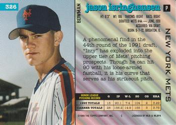 Jason Isringhausen  baseball card collectible - Main Image 2