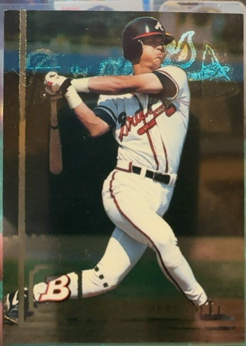 Chipper Jones  baseball card collectible - Main Image 3