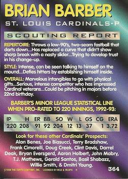 Brian Barber  baseball card collectible - Main Image 2