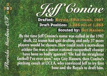 Jeff Conine  baseball card collectible - Main Image 2