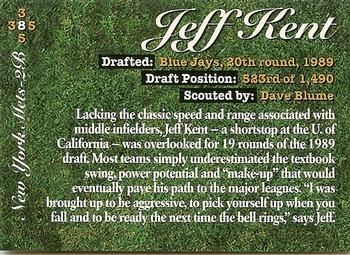 Jeff Kent  baseball card collectible - Main Image 2