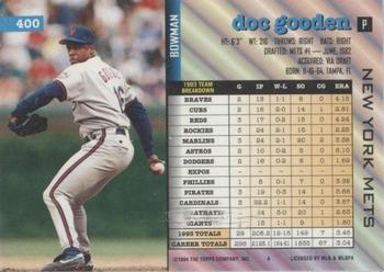 Doc Gooden  baseball card collectible - Main Image 2