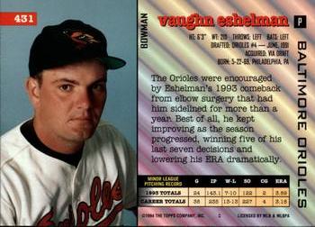 Vaughn Eshelman  baseball card collectible - Main Image 2