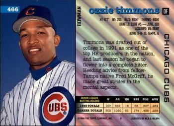 Ozzie Timmons  baseball card collectible - Main Image 2