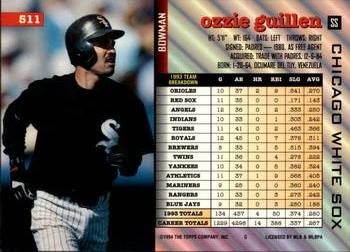 Ozzie Guillen  baseball card collectible - Main Image 2