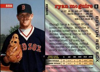 Ryan McGuire  baseball card collectible - Main Image 2