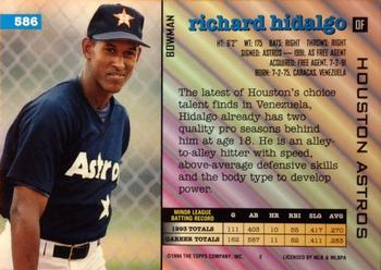 Richard Hidalgo  baseball card collectible - Main Image 2