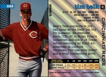 Tim Belk  baseball card collectible - Main Image 2