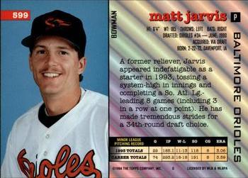 Matt Jarvis  baseball card collectible - Main Image 2