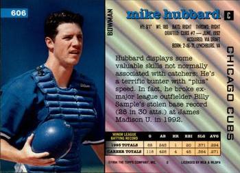 Mike Hubbard  baseball card collectible - Main Image 2
