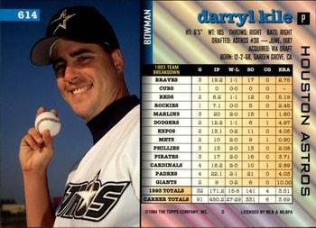 Darryl Kile  baseball card collectible - Main Image 2