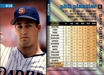 Phil Plantier  baseball card collectible - Main Image 2