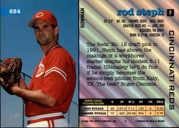 Rod Steph  baseball card collectible - Main Image 2