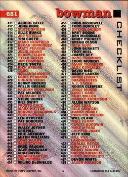 Checklist: 353-498  baseball card collectible - Main Image 2